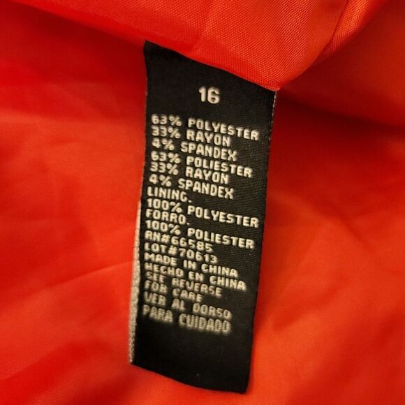 BRAND NEW PERCEPTIONS NEW YORK SLEEVELESS INVISIBLE BACK ZIPPER CLOSURE DRESS - Picture 15 of 15